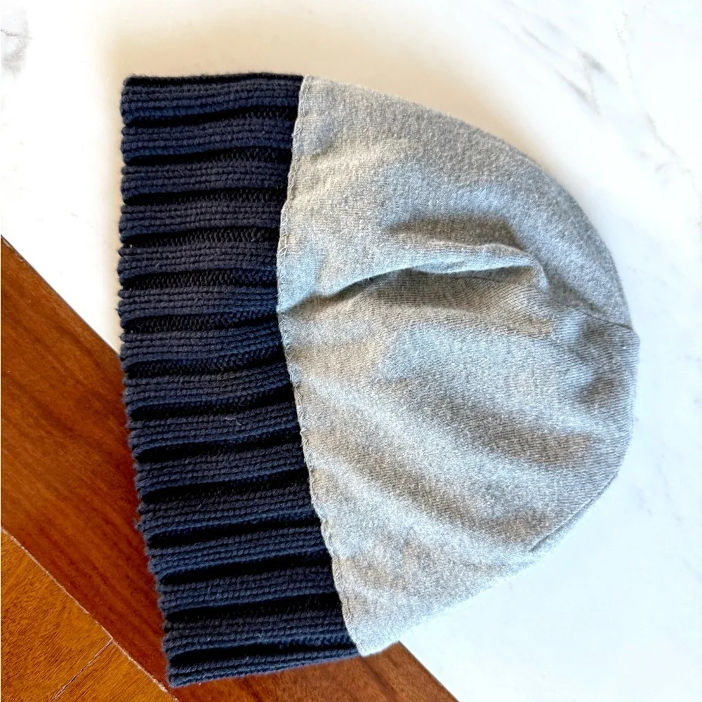 BABY GAP Toddlers Boys HAT Navy Blue Anchor Knit Beanie Size XS/S 12-24 months